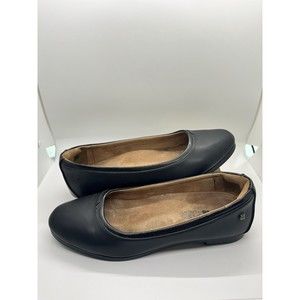 Shoes For Crews Reese 55315 Black Slip On Vegan Leather Size 9.5